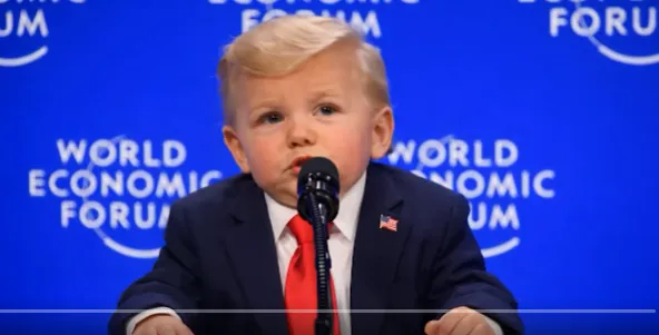 Trump Davos Diaper