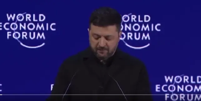 Zelensky Davos
