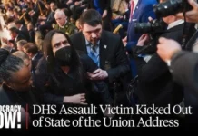 ColdBloodedly Injured By ICE, Then Thrown Out Of SOTU