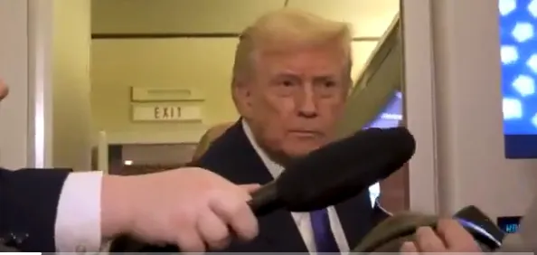 Trump intent