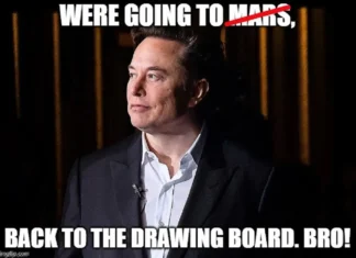 Musk Admits Defeat, Gives Up Going To Mars