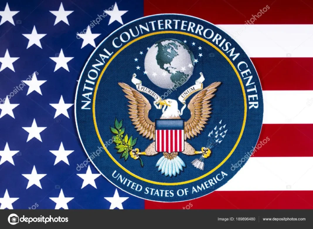 National Counterterrorism Center Seal and the US Flag