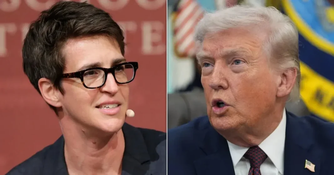 Rachel Maddow and Trump A 04-04-2026