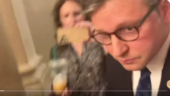 Mike Johnson peeping