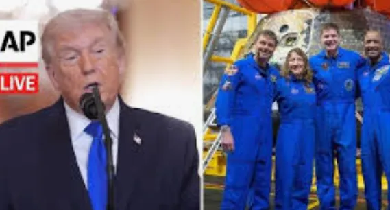 Trump astronauts