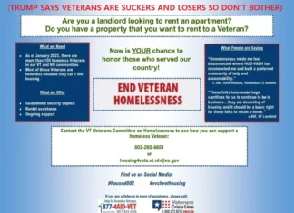 Trump Orders End To Helping Homeless Veterans Get Or Keep Stable Housing