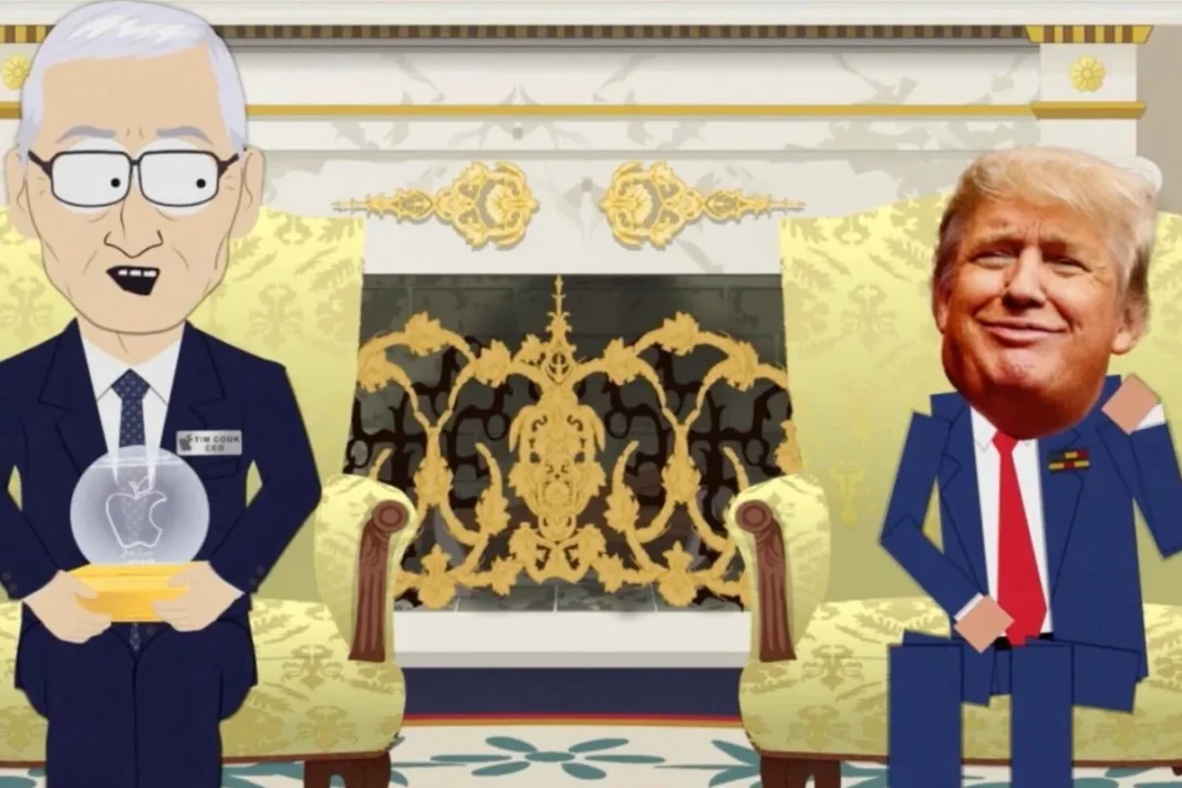 south park mock trump