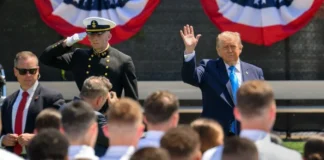 Ha, Trump Coast Guard Speech Goes Off The Rails