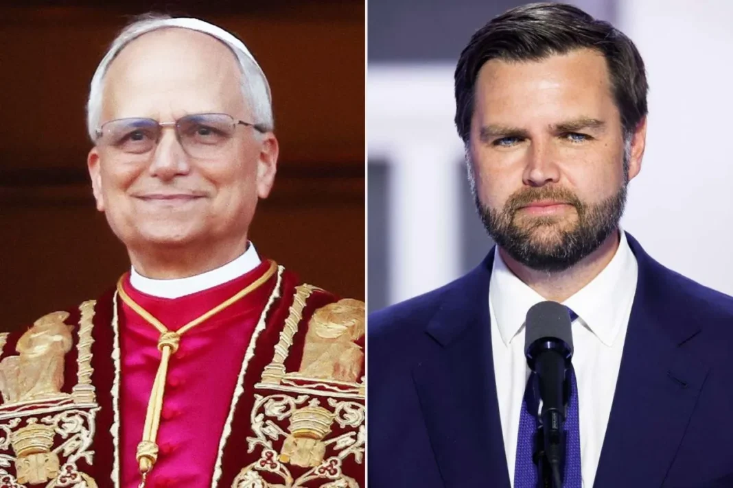 Pope Leo and JD Vance A 07-01-2026