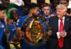 Trump Refuses To Leave Stage Even When Directed To Do So