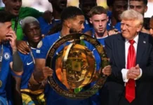 Trump Refuses To Leave Stage Even When Directed To Do So
