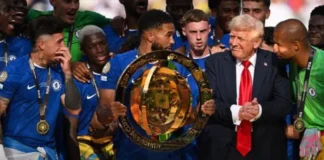 Trump Refuses To Leave Stage Even When Directed To Do So