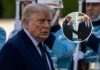Trump Cannot Walk Straight (It Seems – This Way, Grandpa)