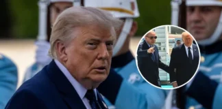 Trump Cannot Walk Straight (It Seems – This Way, Grandpa)