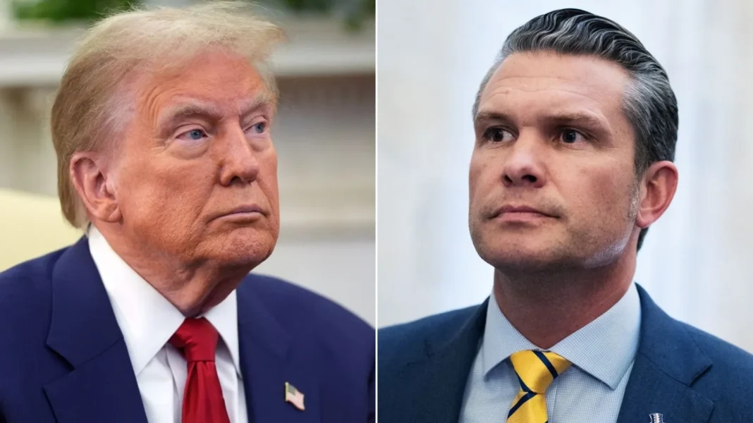 Trump and Hegseth 07-26-2026