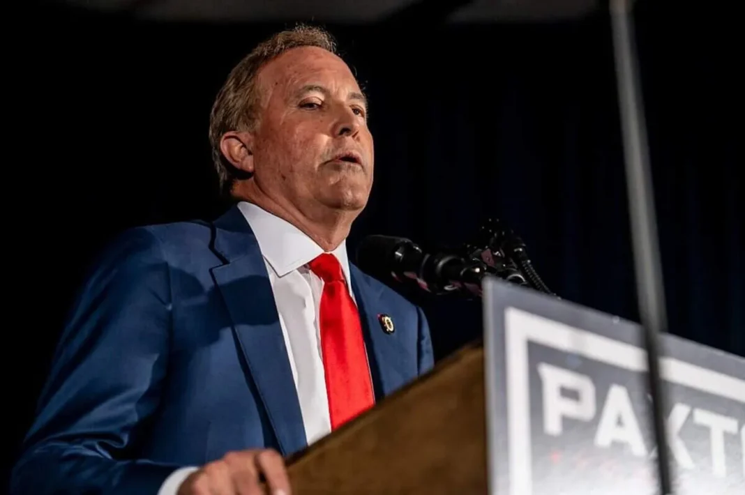 GOP Texas Senate Candidate Ken Paxton Holds His Primary Night Party In Dallas