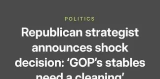 GOP Strategist Breaks With The GOP (And This Was A Surprise!)