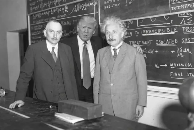 Trump Einstein