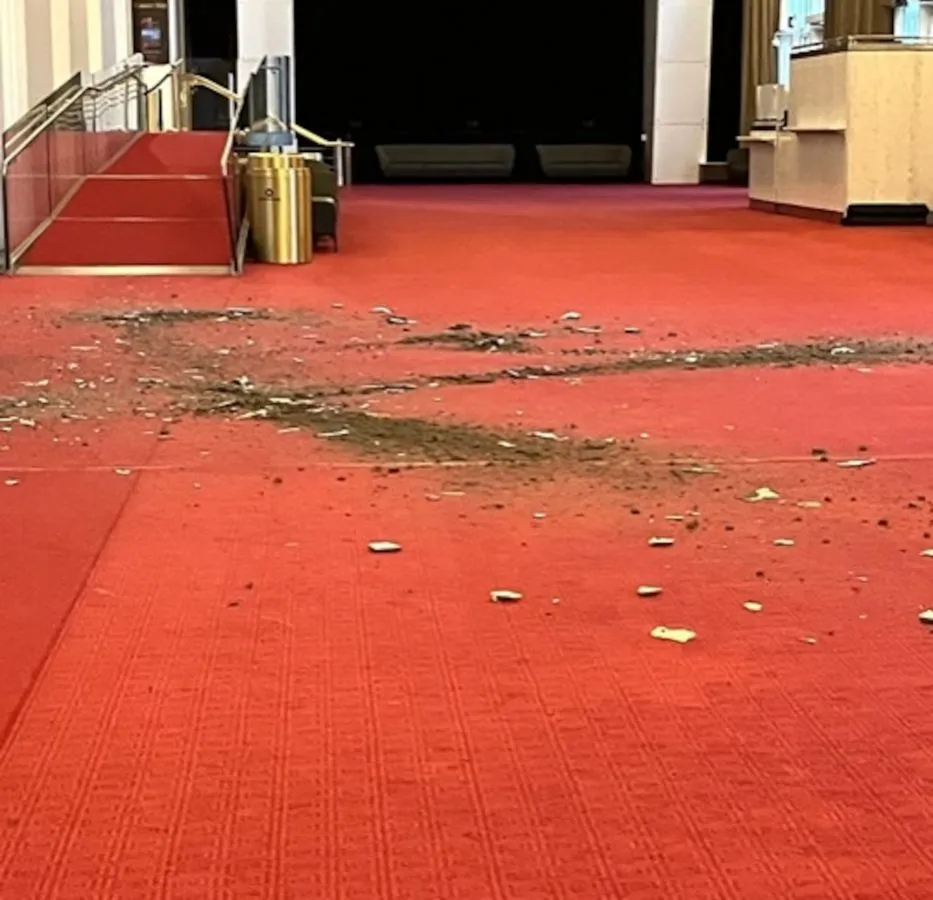 Supposed Ceiling Fall Kennedy Center A 09-16-2026
