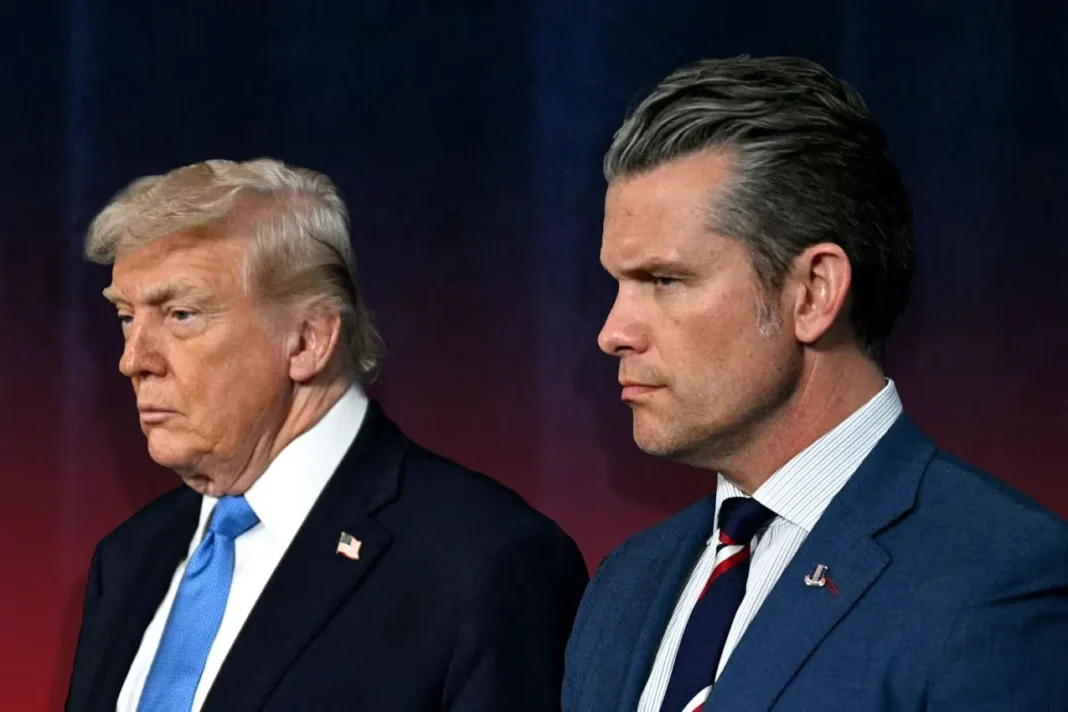 Trump and Hegseth A 09-03-2026