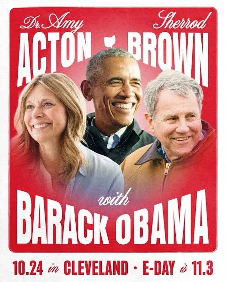 Obama Rally For Ohio Candidates A 10-25-2026